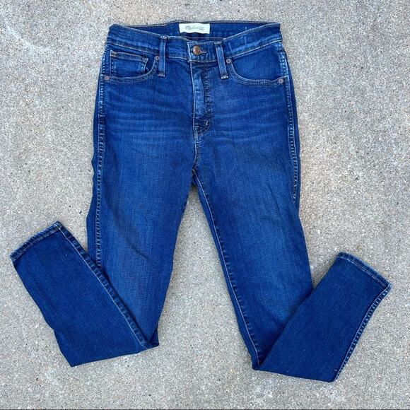 Madewell High Rise 10” Skinny Jeans 26P - Picture 1 of 7